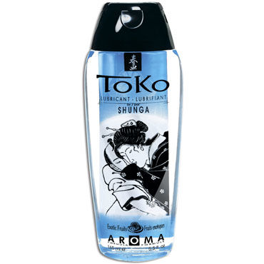 Shunga Toko Aroma, 165 мл, Лубрикант с нежным вкусом, экзотические фрукты Shunga Toko Aroma, 165 мл, Лубрикант с нежным вкусом, экзотические фрукты