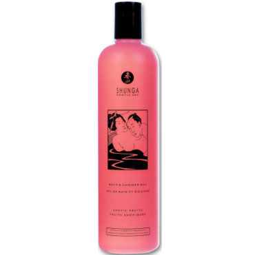 Shunga Bath & Shower Gel Exotic fruits, 500 мл, Гель для душа и ванны с ароматом Shunga Bath & Shower Gel Exotic fruits, 500 мл, Гель для душа и ванны с ароматом