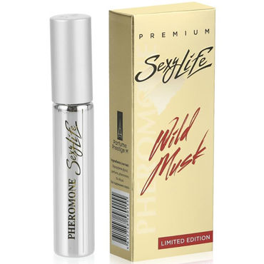 Sexy Life Wild Musk №1 Blue de Chanel, 10 мл Мужской парфюм с мускусом и двойным содержанием феромонов sexy life musk