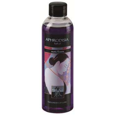 Shiatsu Aphrodisia Exotic Flowers, 250 мл Масло для ванны экзотические цветы