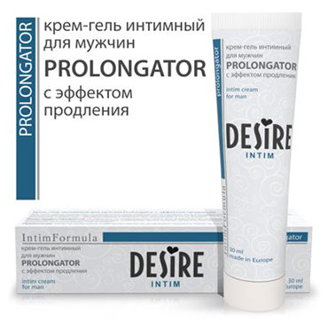 Desire Prolongator, 30 мл Крем-гель пролонгирующего действия