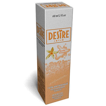 Desire Intim Vanilla, 60 мл Лубрикант на водной основе с ароматом ванили