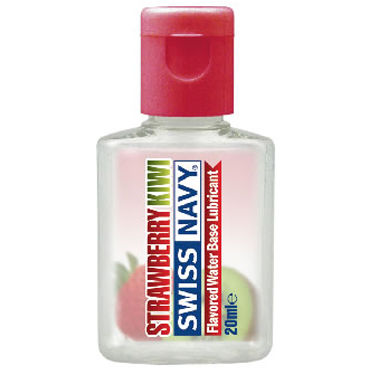Swiss Navy Strawberry and Kiwi, 20 мл Съедобный лубрикант с ароматом клубники, киви