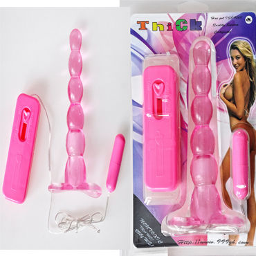 Sextoy вибромассажер Анальный, волнообразной формы