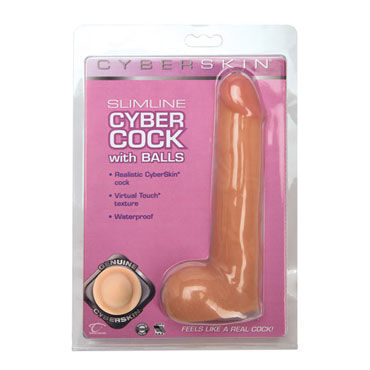 Topco Slimline Cyber Cock Реалистичный фаллоимитатор