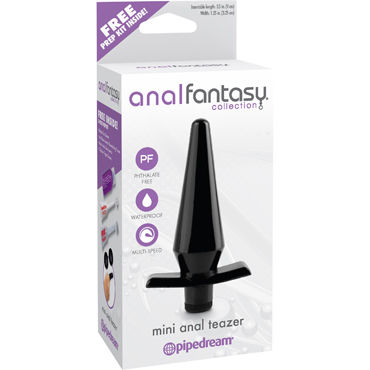Pipedream Anal Fantasy Collection Mini Anal Teazer Анальная вибровтулка миниатюрного размера