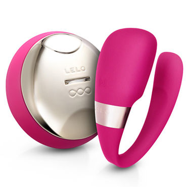 Lelo Tiani 3, розовый Усовершенствованный вибромассажер для пар, с дистанционным управлением