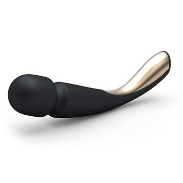 Lelo Smart Wand Medium, черный Уникальный компактный массажер массажеры