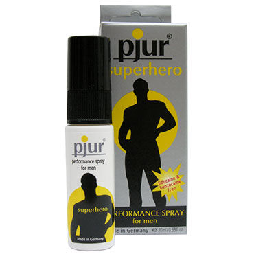 Pjur Superhero Spray, 20 мл Пролонгирующий спрей для мужчин