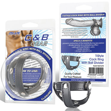 BlueLine T-Style Cock Ring Эрекционное Т-образное кольцо