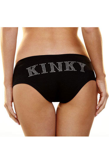 Hustler Lingerie Трусики-слипы KINKY С надписью из страз