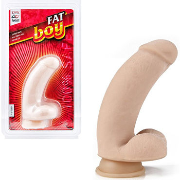Erotic Fantasy Fat Boy Dildo Изогнутый толстый фаллос