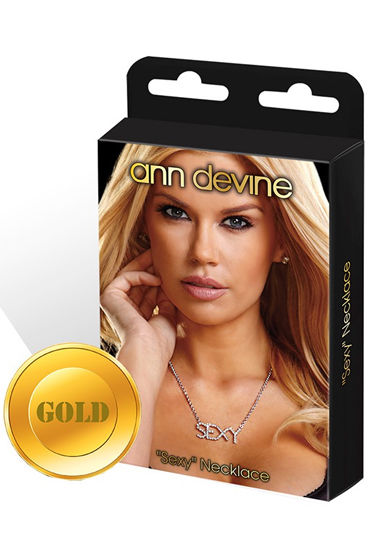 Ann Devine Sexy, золотой Цепочка с кулоном
