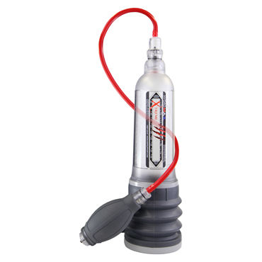 Bathmate Hydromax X40 Xtreme, прозрачный Гидропомпа для увеличения члена с полным комплектом аксессуаров (размер L)
