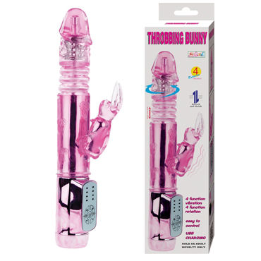 Baile Throbbing Bunny Многофункциональный вибратор