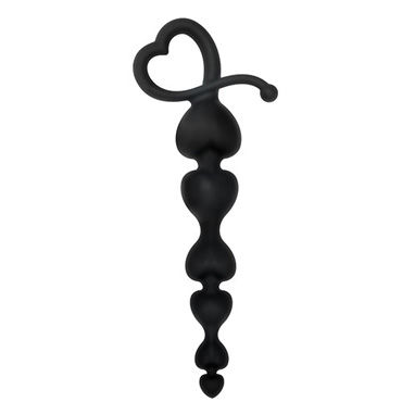 Toyz4lovers Silicone Hearty Anal Wand, черный Анальные бусы