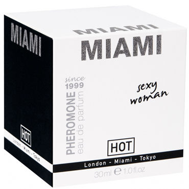 Hot Miami Sexy Woman, 30мл Женские духи с феромонами духи pheromone 85 sexy life духи pheromone 85