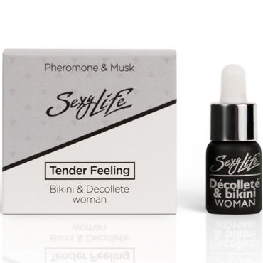 Sexy Life Tender Feeling Bikini & Decolette woman, 5мл Концентрированные духи с феромонами и мускусом sexy life musk
