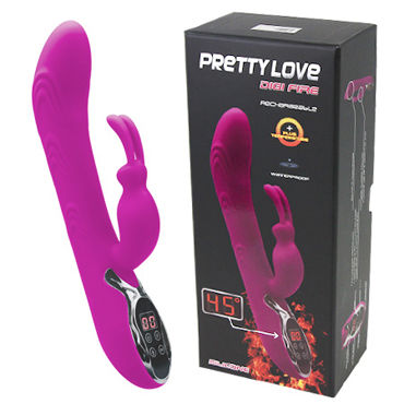 Baile Pretty Love Digi Fire Перезаряжаемый вибратор с подогревом