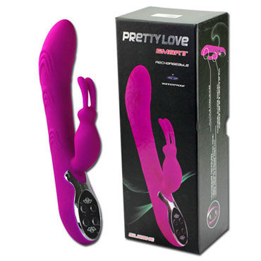 Baile Pretty Love Smart Перезаряжаемый вибратор с клиторальным отростком