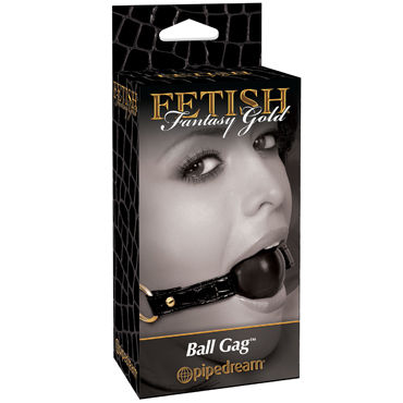 Pipedream Gold Ball Gag Дизайнерский кляп с шариком