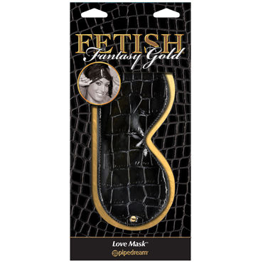 Pipedream Gold Love Mask Стильная дизайнерская маска