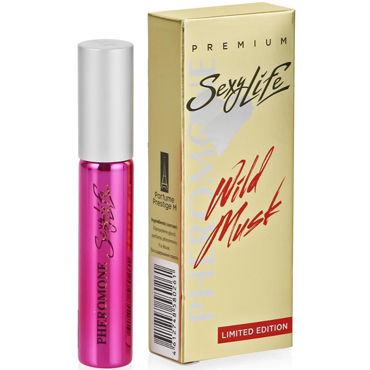 Sexy Life Wild Musk №1 Molecules, 10мл Женские духи с мускусом и двойным содержанием феромонов sexy life musk