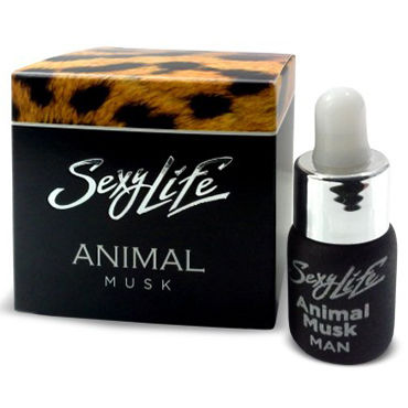Sexy Life Animal Musk Man, 5 мл Концентрат феромонов с ароматом мускуса для мужчин sexy life musk