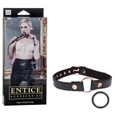 California Exotic Entice Open Mouth Gag Кляп с резиновым кольцом