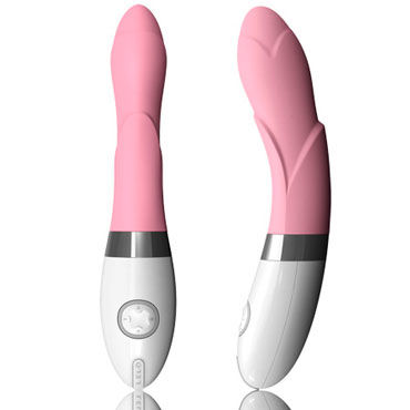Lelo Iris, розовый Дизайнерский вибратор c двумя моторчиками